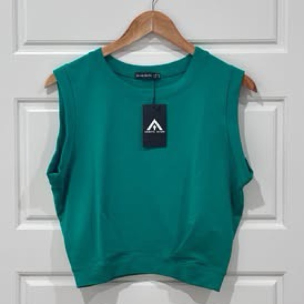 Arrive Guide Green Sleeveless Top Size Medium NWT